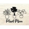 thumbnail image 2 of Prime, Marcus 32x25 White Modern Wood Framed Museum Art Print Titled - Plant Mom Illustration 2, 2 of 4