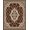 Brown, Pattern 5, variant on ODIKA 4' x 6' Machine Washable Non-Slip Area Rug, Middle Eastern Medallion High Traffic Rug, Beige, 302096