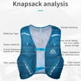 thumbnail image 4 of AONIJIE Sac à Dos d'Hydratation pour Femmes et Hommes, Gilet de Course, Marathon, Course sur Sentier, Jogging, Cyclisme, Randonnée, 4 of 5