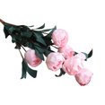 thumbnail image 2 of Gwong Decoración hogareña 1 unid artificial flor rosa jardín DIY etapa fiesta festival de boda decoración artesanal Gwong 21023422, 2 of 7