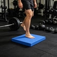 thumbnail image 4 of Solid color Knee Kneeling Pad, Heavy-Duty Foam Stability Cushion, Durable Solid Black Kneeling Mat for Yoga, Pilates, Weightlifting, Floor Exercises & Gym Equipment Protection, Blue, 4 of 6