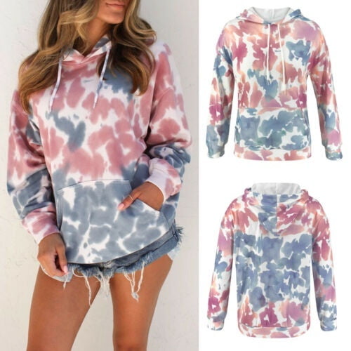 tie dye sweaters womens