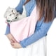 thumbnail image 4 of Portabebés para mascotas, bolso de lona portátil, bolso de hombro para perros, para viajes al aire libre, 4 of 8