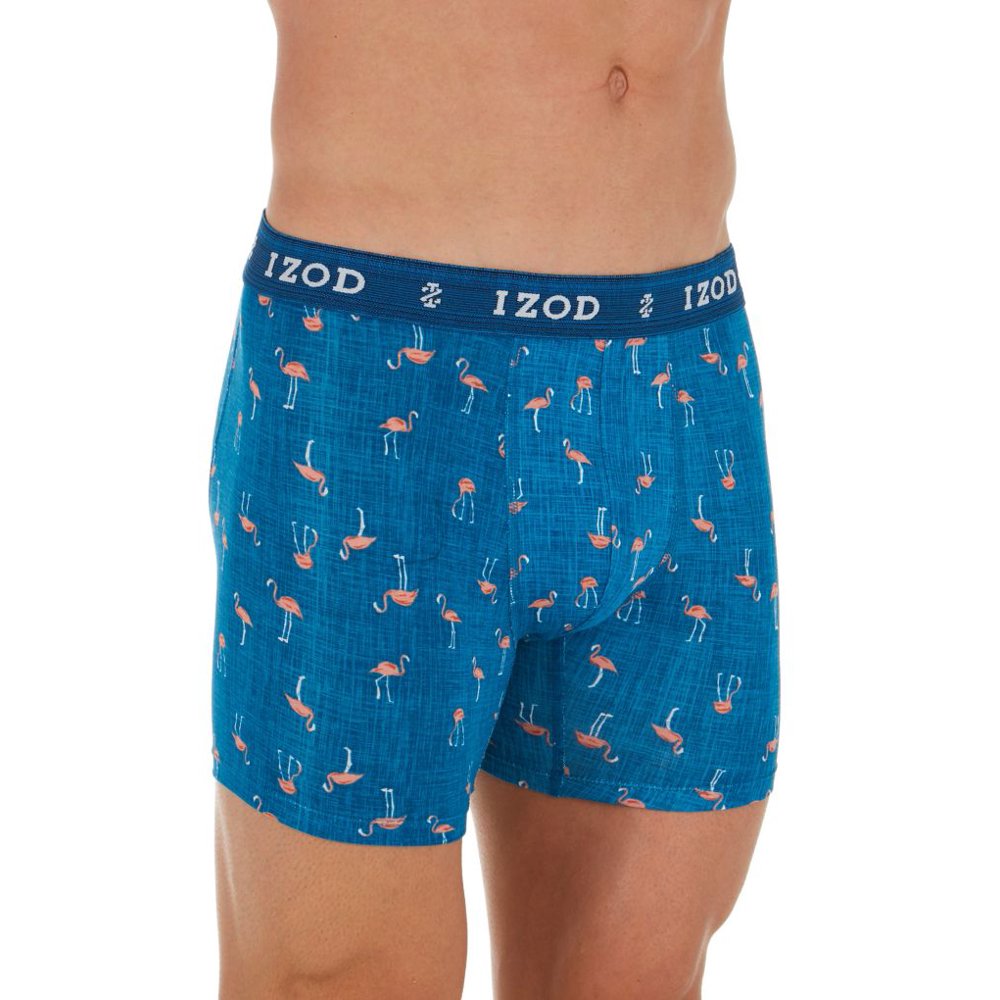 IZOD Men's Izod IZ191U50 Fashion Stretch Boxer Brief