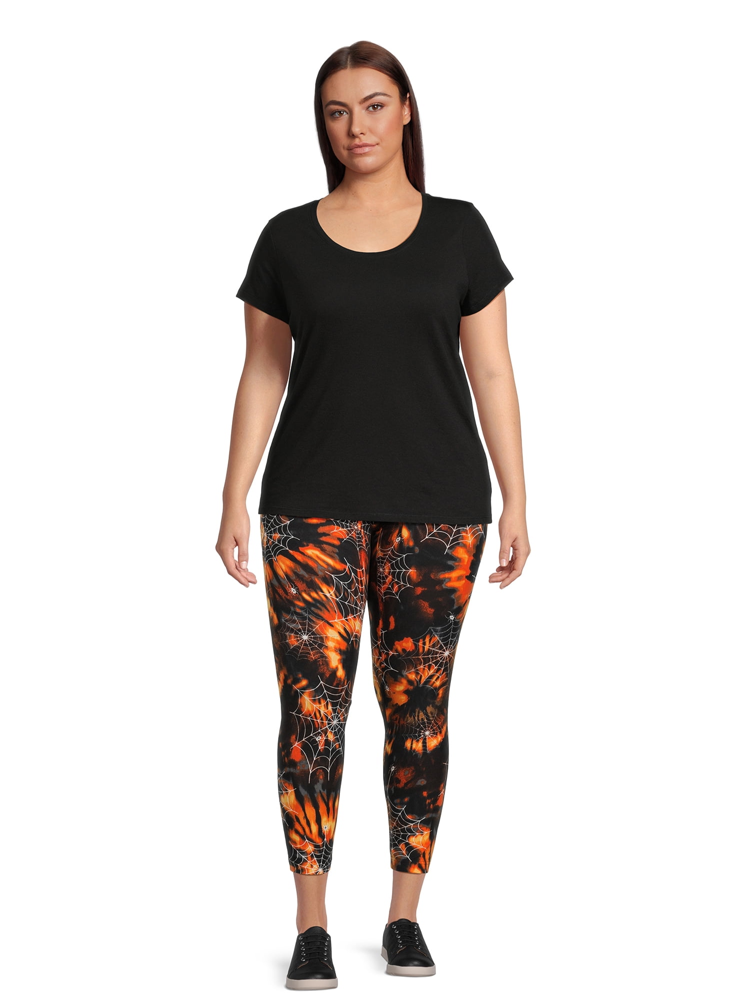 Walmart plus hot sale size halloween leggings