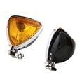 thumbnail image 4 of 12V 55W Moto Triangle Phare Style Rétro pour Chopper -Rennfahrer Type 2, 4 of 10