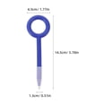 thumbnail image 2 of Milisten 5Ud Bolígrafo Antisucción Flexible Retráctil Seguro Para Uso En Cárcel Azul, 2 of 8