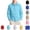 Sky Blue, variant on YOUYEDIAN Boys Long Sleeve Dress Shirts Girls Classic Button Down Collared Shirt Casual Versatile Tops