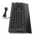 thumbnail image 3 of Teclado mecánico para juegos MK12 104 teclas teclado RGB para juegos teclado de color con retroiluminación LED de eje verde con reposamanos rollover de tecla N para ANGGREK Otros, 3 of 8