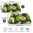 thumbnail image 3 of Kdxio Fresh Avocado Print Windshield Sun Shade,UV Rays and Sun Heat Protection,Sunshade for Car Windshield,Car Shade Front Windshield - Medium, 3 of 6