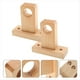 thumbnail image 3 of 2 Soportes de Madera Natural para Barra de Cortina, Resistentes para Montar en la Pared, para Barras de Puerta y Ventanas, Decoración del Hogar B, 3 of 6