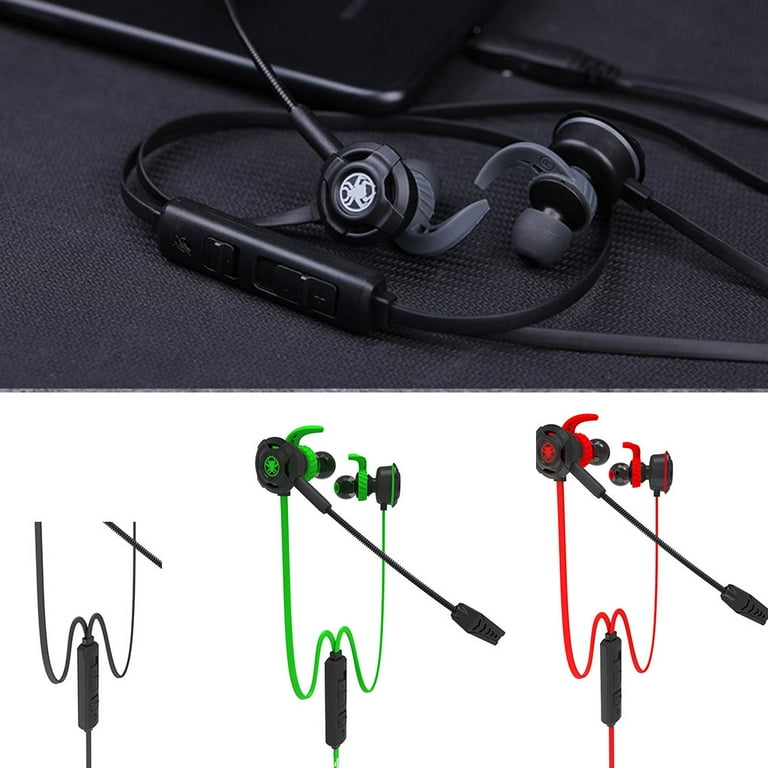 Plextone G30 Pc Gaming Headset With Microphone In Ear Noise Cancelling Earphone For Phone Computer Black Walmart Com