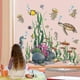 thumbnail image 1 of Colorful Underwater World Wall Stickers Turtle Seaweed Wall Stickers - Removable Vinyl Children's Be, 1 of 5