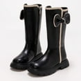 thumbnail image 2 of UngA Boots for Girls Zipper Winter Riding Boots Tall Knee High Boots for Girls (Little Kid/Big Kid),Size 13, 2 of 5