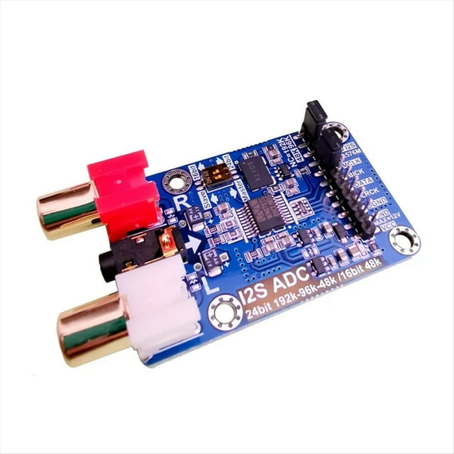 Módulo de Tarjeta de Adquisición de Audio DLHiFi I2S ADC HiFi WM8782S Placa de Desarrollo de Modo -Esclavo 24 Bits 192K 96K 48K