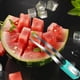 thumbnail image 5 of Herramienta cortadora de sandía de acero inoxidable - Cortadora de frutas fácil para cubos perfectos, picnics y ensaladas de verano, 5 of 8