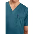 thumbnail image 3 of Cherokee Workwear Revolution Men Scrubs Top V-Neck WW670, 3 of 9