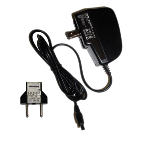 Square Connector for Samsung SC-MX20CH SC-MX20E SC-MX20EL SC-MX20ER SC-MX20H Camcorder Plus Euro Plug Adapter Charger HQRP Wall AC Power Adapter
