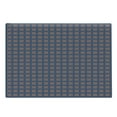 thumbnail image 1 of Moroccan Cutting Board, Repeating Dark Tones Traditional Oriental Flowers in Squares, Decorative Tempered Glass Cutting and Serving Board, in 3 Sizes, by Ambesonne, 1 of 2