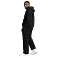 thumbnail image 4 of Trgacdwlo Sweatsuits for Men 2 Piece Tracksuit Fleece Quarter Zip Hoodie Sweatpants Track Suits Sets Winter Workout Sweatsuit Outfits, 4 of 5