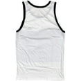 thumbnail image 2 of Quiksilver Men's Tank Top T-Shirt Stripe Tijuana White Grey Tee (Small, White/Grey), 2 of 2