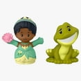 thumbnail image 4 of Little People Disney Princess Tiana and Naveen Action Figure Set, Ages 1.5-5 Years, 4 of 4