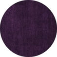 thumbnail image 1 of Ahgly Company Indoor Round Abstract Purple Modern Area Rugs, 6' Round, 1 of 4
