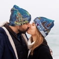 thumbnail image 5 of Kdxio Christmas Tree Winter Beanie for Men Women Beanie Knit Hat Cuffed Cap Beanie Knit Chunky Snow Cap, 5 of 6