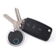 thumbnail image 4 of Billuyoard Buscador de llaves inalámbricas Compatible con Bluetooth Monedero Bolso Equipaje Rastreador de alarma anti-perdida de doble vía Localizador Electrodomésticos Negro Billuyoard HA011516-01B, 4 of 6