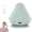 Green, variant on Electric Adsorption Fascia Ball, Electric Circular Ball Massager for Back and Shoulders, Fascia Release Balls with Suction Cup, Portable for Home Office