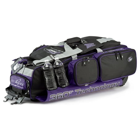 Tanel 360 R.A.G.E. Baseball/Softball Wheel Bag (Best Softball Bags Wheels)