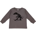 thumbnail image 3 of Inktastic Funny Alligator on Skateboard Boys Long Sleeve Toddler T-Shirt, 3 of 5