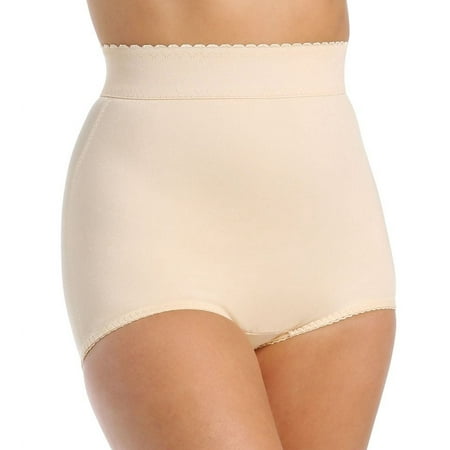 Rago Women s High Waist Shaping Brief Panty  Light Tummy Control & Seamless Fit  Style 513
