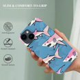 thumbnail image 3 of PIKWEEK IPhone 13/iPhone 14 phone case, 13pro 14promax comes with a simple and stylish phone case with shark pattern phone case iphone14 pro max, 3 of 4
