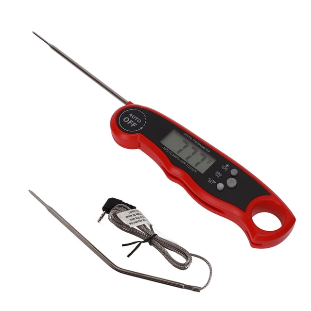 Oubit Kitchen Utensils Gadgets,Meat Thermometer Digital 2 Probes Cooking Thermometer Digital Food Thermometer Custom Engineered