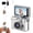 B, variant on Mini Keychain Camera with 1.47 in LCD Screen,Keychina Camera with 1080P HD Video Recorder,Vintage Ideal for Travel&Daily Use