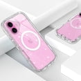 thumbnail image 5 of Petocase for iPhone 16 Plus Case,Clear [Non Yellowing] [Compatible with MagSafe] Shockproof Protection Rugged Heavy Duty Cover Case for iPhone 16 Plus 6.7",Clear Glitter, 5 of 7