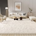 thumbnail image 4 of Alfombra LOCHAS, ultrasuave y esponjosa, 244 x 305 cm, color crema, 4 of 7