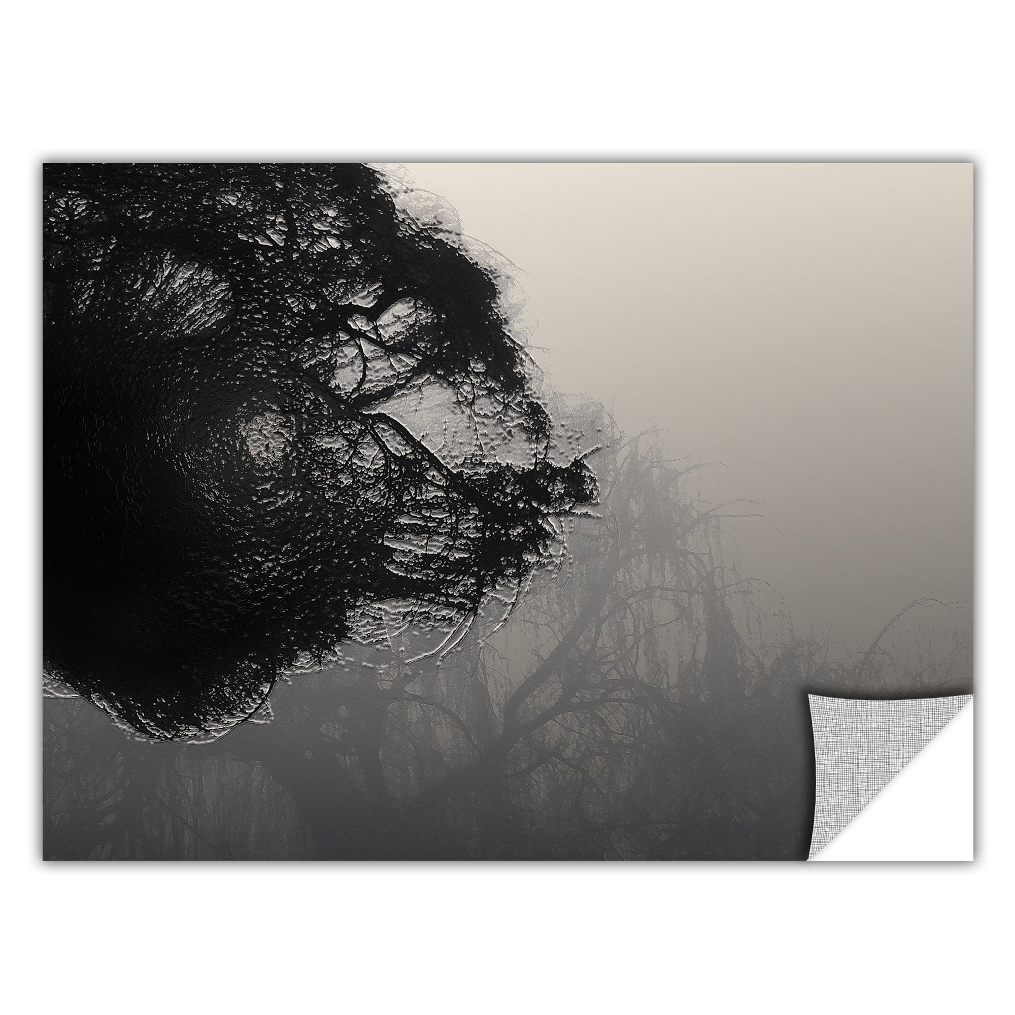 Dean Uhlinger Foggy Christmas, Art Appeelz Removable Wall Art Graphic