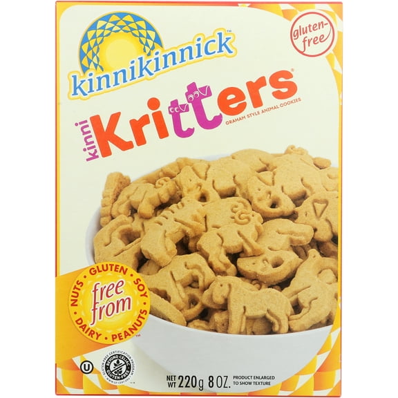 Kinnikinnick Kinnikritter Animal Cookies, 8 Oz