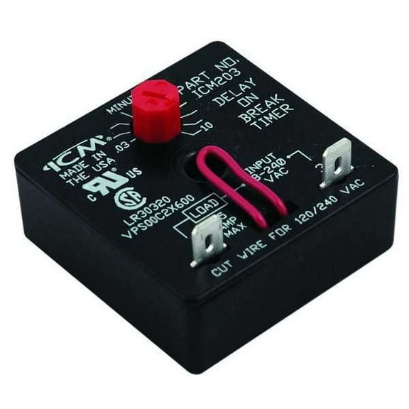 Icm Time Delay Relay,8 to 240V AC ICM203B