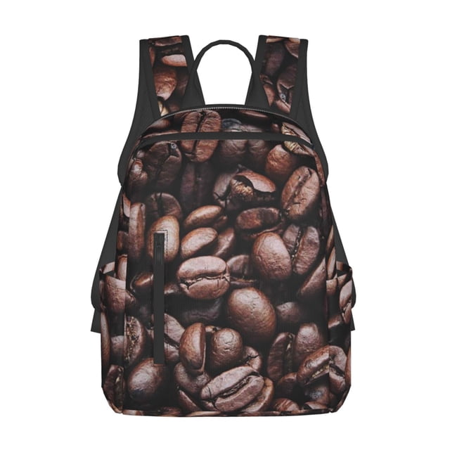 Balery Coffee Bean Mochila ligera para hombre y mujer: duradera e impermeable, ideal para la escuela, el trabajo, viajes y uso diario.