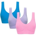 thumbnail image 1 of Women's Workout Sports Bra with Removable Pads Comfortable Activity Sports Bras Pack, 1 of 5