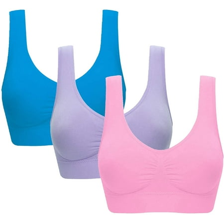 

Women s Seamless Comfortable Sports Bra with Removable Pads