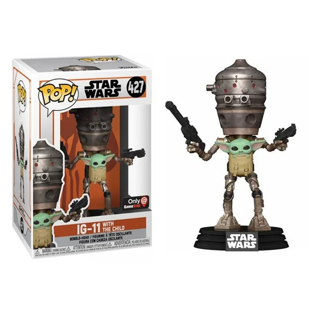 2025 Funko Pop Star-Wars #21 Clone Trooper #25 Holographic #23 Boba #32 #42 IG-11 #427 Figuras de acción de vinilo Juguetes Muñecas coleccionables