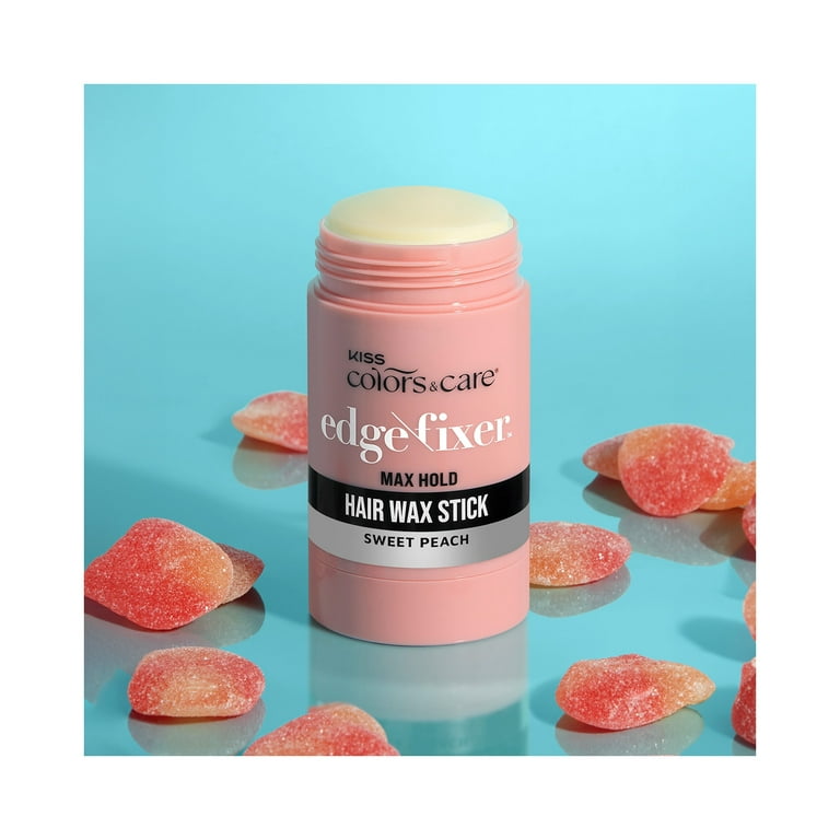 Kiss Colors & Care Edge Fixer Hair Wax Stick, Maximum Hold, Sweet