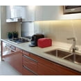 thumbnail image 4 of Toaster Appliance Cover Polyester Bread Toaster Cover Bakeware Protector Dust and Fingerprint Protection Two/Four Slices (2 Slice, Red), 4 of 7