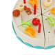 thumbnail image 4 of Pretend Birthday Cake Toy DIY Simulation Improve Fine Motor Skills Cutting Food Birthday Cake Toys Set Blue, 4 of 4