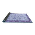 thumbnail image 2 of Ahgly Company Indoor Round Oriental Blue Traditional Area Rugs, 7' Round, 2 of 4