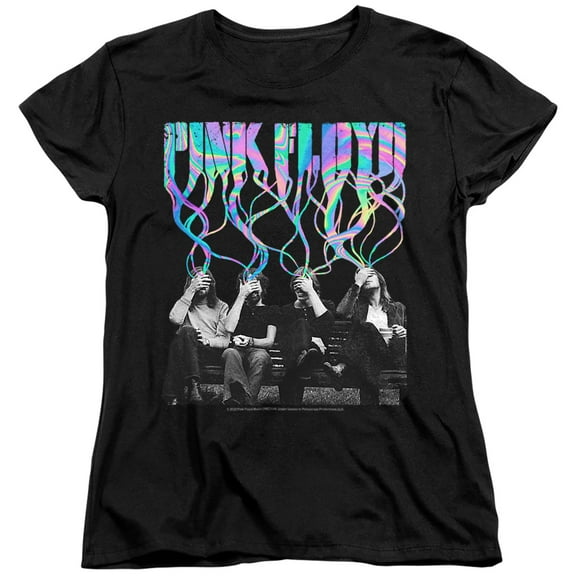 Pink Floyd Convalesce Women's T Shirt, Black, 2X-Large